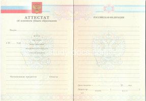 Аттестат за 9 класс 2007-2010 в Нижнем Тагиле